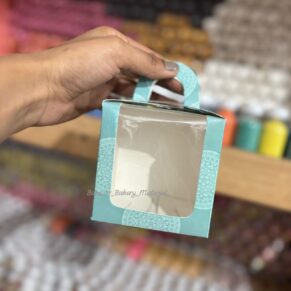 Box one Jar Print Blue