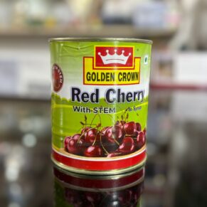 Golden Crown Red Cherry With Stem