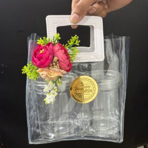 Carry Bag Transparent White