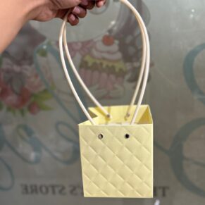 Hamper Bag Small Yellow  1pc