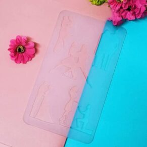 Mould Chocolate Garnishing Couple